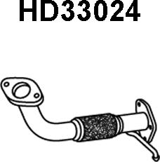 Veneporte HD33024 - Izplūdes caurule autodraugiem.lv