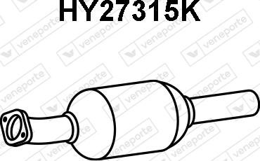 Veneporte HY27315K - Katalizators autodraugiem.lv