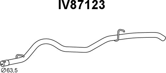 Veneporte IV87123 - Izplūdes caurule autodraugiem.lv