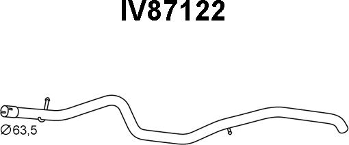 Veneporte IV87122 - Izplūdes caurule autodraugiem.lv