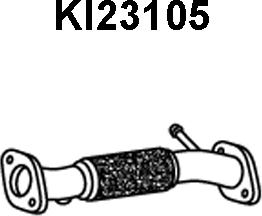 Veneporte KI23105 - Izplūdes caurule autodraugiem.lv