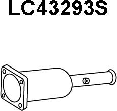 Veneporte LC43293S - Nosēdumu / Daļiņu filtrs, Izplūdes gāzu sistēma autodraugiem.lv