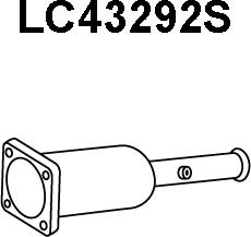 Veneporte LC43292S - Nosēdumu / Daļiņu filtrs, Izplūdes gāzu sistēma autodraugiem.lv