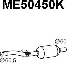 Veneporte ME50450K - Katalizators autodraugiem.lv