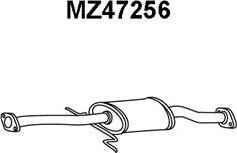 Veneporte MZ47256 - Vidējais izpl. gāzu trokšņa slāpētājs autodraugiem.lv