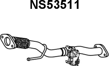 Veneporte NS53511 - Izplūdes caurule autodraugiem.lv