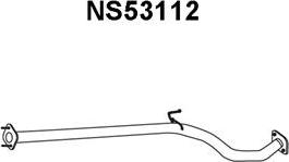 Veneporte NS53112 - Izplūdes caurule autodraugiem.lv