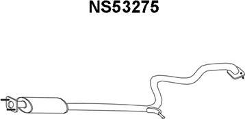 Veneporte NS53275 - Vidējais izpl. gāzu trokšņa slāpētājs autodraugiem.lv