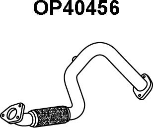 Veneporte OP40456 - Izplūdes caurule autodraugiem.lv