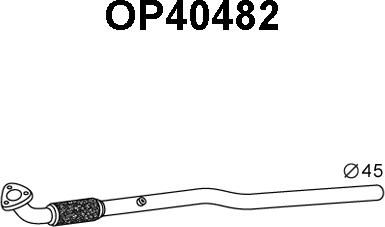 Veneporte OP40482 - Izplūdes caurule autodraugiem.lv