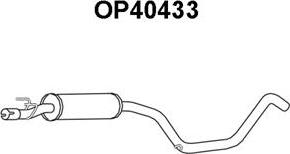 Veneporte OP40433 - Vidējais izpl. gāzu trokšņa slāpētājs autodraugiem.lv