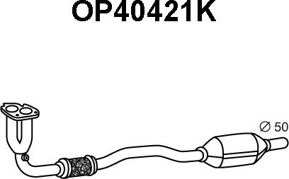 Veneporte OP40421K - Katalizators autodraugiem.lv