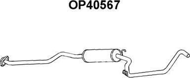 Veneporte OP40567 - Izplūdes gāzu priekšslāpētājs autodraugiem.lv