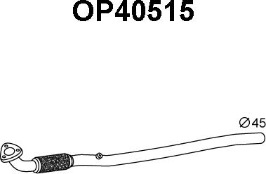 Veneporte OP40515 - Izplūdes caurule autodraugiem.lv