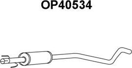 Veneporte OP40534 - Izplūdes gāzu priekšslāpētājs autodraugiem.lv