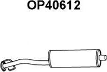 Veneporte OP40612 - Izplūdes gāzu trokšņa slāpētājs (pēdējais) autodraugiem.lv
