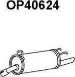 Veneporte OP40624 - Izplūdes gāzu trokšņa slāpētājs (pēdējais) autodraugiem.lv