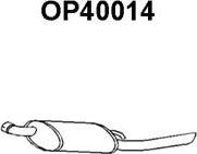 Veneporte OP40014 - Izplūdes gāzu trokšņa slāpētājs (pēdējais) autodraugiem.lv