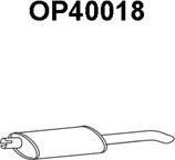 Veneporte OP40018 - Izplūdes gāzu trokšņa slāpētājs (pēdējais) autodraugiem.lv