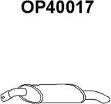 Veneporte OP40017 - Izplūdes gāzu trokšņa slāpētājs (pēdējais) autodraugiem.lv