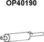 Veneporte OP40190 - Izplūdes gāzu trokšņa slāpētājs (pēdējais) autodraugiem.lv