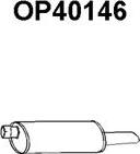 Veneporte OP40146 - Izplūdes gāzu trokšņa slāpētājs (pēdējais) autodraugiem.lv