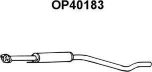 Veneporte OP40183 - Vidējais izpl. gāzu trokšņa slāpētājs autodraugiem.lv
