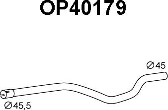 Veneporte OP40179 - Izplūdes caurule autodraugiem.lv