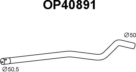 Veneporte OP40891 - Izplūdes caurule autodraugiem.lv