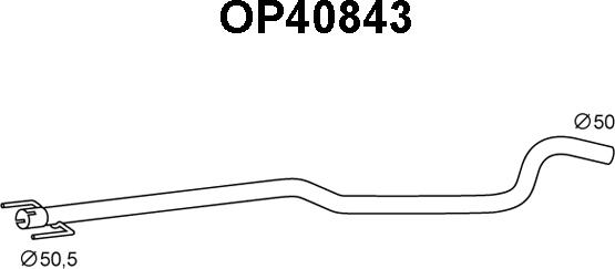 Veneporte OP40843 - Izplūdes caurule autodraugiem.lv