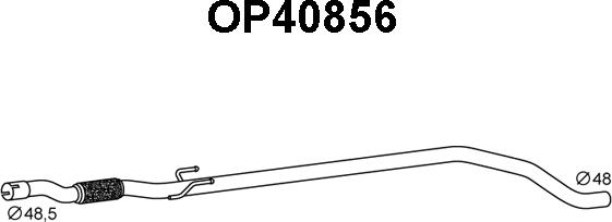 Veneporte OP40856 - Izplūdes caurule autodraugiem.lv