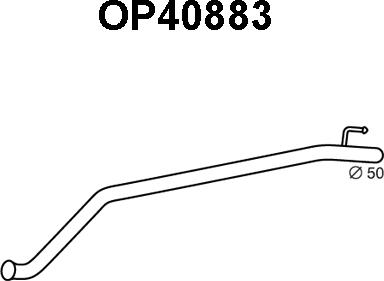 Veneporte OP40883 - Izplūdes caurule autodraugiem.lv