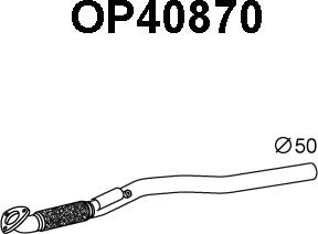 Veneporte OP40870 - Izplūdes caurule autodraugiem.lv