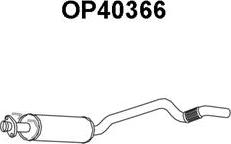 Veneporte OP40366 - Vidējais izpl. gāzu trokšņa slāpētājs autodraugiem.lv