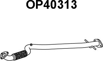 Veneporte OP40313 - Izplūdes caurule autodraugiem.lv