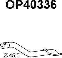 Veneporte OP40336 - Izplūdes caurule autodraugiem.lv