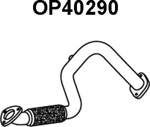 Veneporte OP40290 - Izplūdes caurule autodraugiem.lv