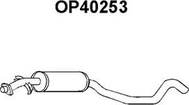 Veneporte OP40253 - Vidējais izpl. gāzu trokšņa slāpētājs autodraugiem.lv