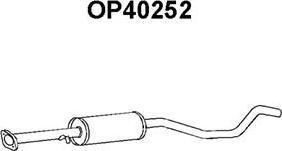 Veneporte OP40252 - Vidējais izpl. gāzu trokšņa slāpētājs autodraugiem.lv