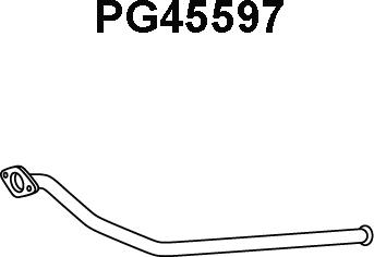 Veneporte PG45597 - Izplūdes caurule autodraugiem.lv