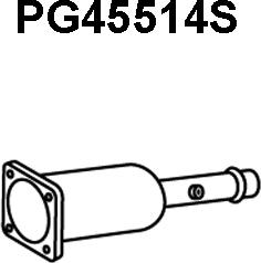 Veneporte PG45514S - Nosēdumu / Daļiņu filtrs, Izplūdes gāzu sistēma autodraugiem.lv