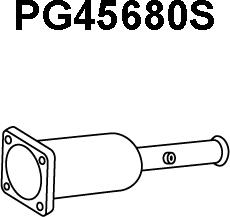 Veneporte PG45680S - Nosēdumu / Daļiņu filtrs, Izplūdes gāzu sistēma autodraugiem.lv