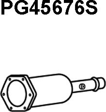 Veneporte PG45676S - Nosēdumu / Daļiņu filtrs, Izplūdes gāzu sistēma autodraugiem.lv
