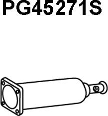 Veneporte PG45271S - Nosēdumu / Daļiņu filtrs, Izplūdes gāzu sistēma autodraugiem.lv