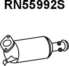 Veneporte RN55992S - Nosēdumu / Daļiņu filtrs, Izplūdes gāzu sistēma autodraugiem.lv