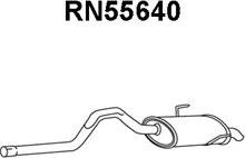Veneporte RN55640 - Izplūdes gāzu trokšņa slāpētājs (pēdējais) autodraugiem.lv