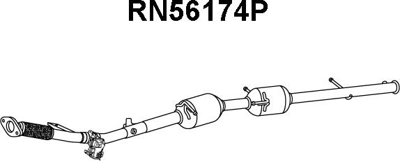 Veneporte RN56174P - SCR katalizators autodraugiem.lv