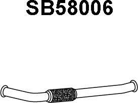 Veneporte SB58006 - Izplūdes caurule autodraugiem.lv
