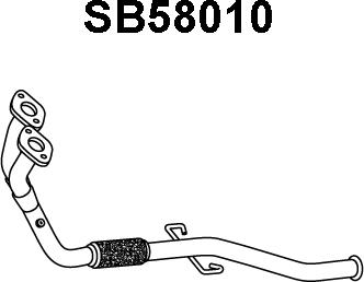 Veneporte SB58010 - Izplūdes caurule autodraugiem.lv