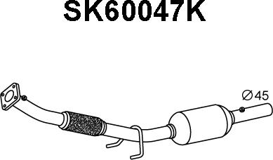 Veneporte SK60047K - Katalizators autodraugiem.lv